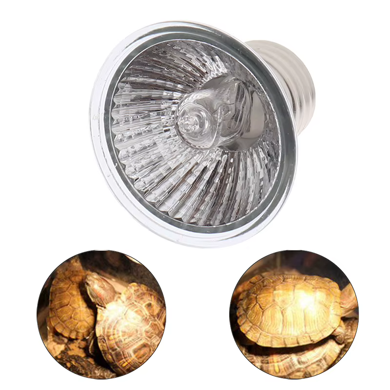 Ampoule de lampe chauffante pour reptile, régulateur de température, tortue qui se prélasse, UVA et non remboursable, 3.0, 25 W, 50 W, 75W