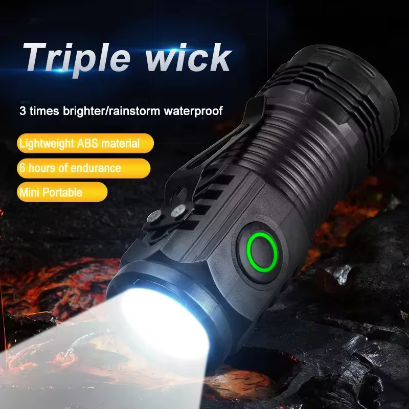 Mini lampe de poche LED Portable 3LED
