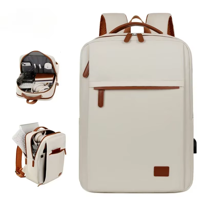 Mode 15.6 pouces ordinateur portable affaires sac à dos classique hommes sac à dos femmes grande capacité voyage sacs à