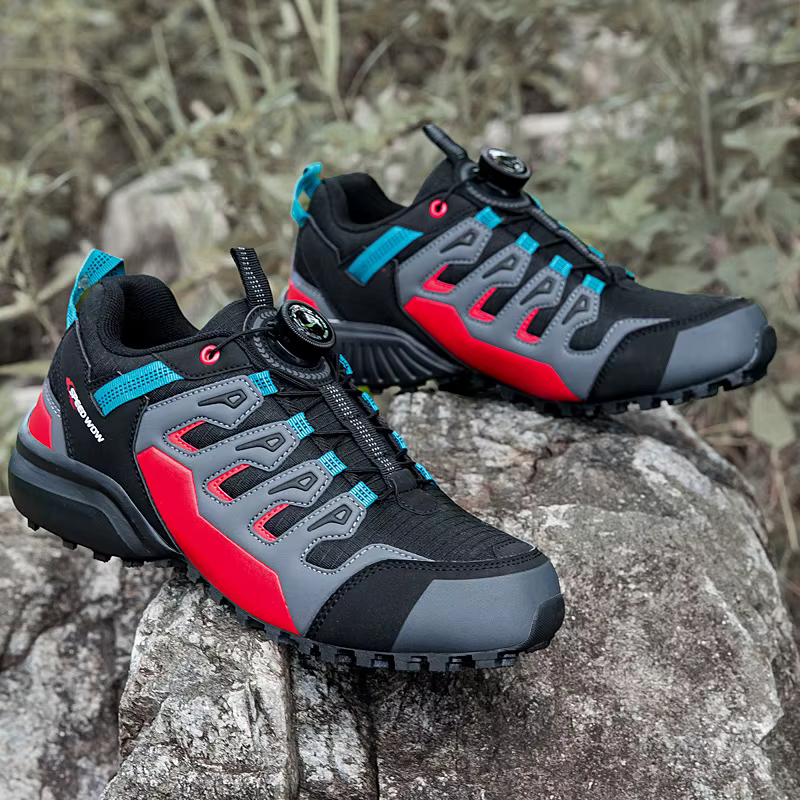 Chaussures de randonnée en daim et cuir pour hommes