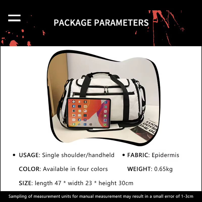 Sac de voyage avec logo personnalisé