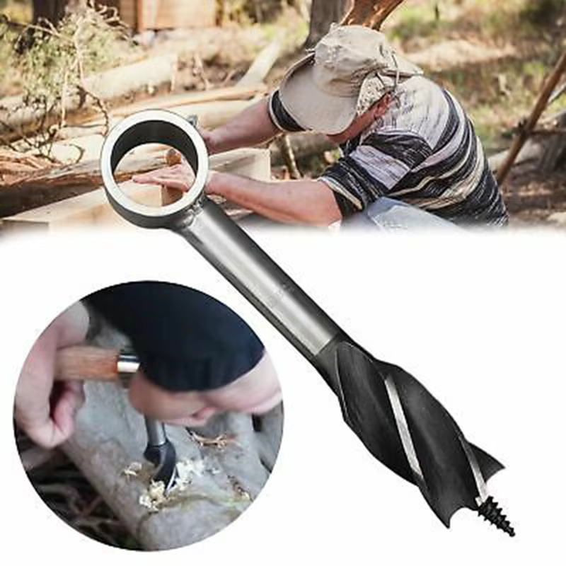 Bushcraft m.com ger-Perceuse à main de survie en plein air, outil d'équipement de survie, sports de plein air, artisanat de la jungle, accessoires de camping