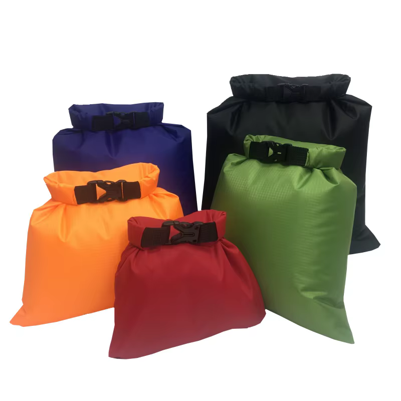 5 pièces sac sec étanche pour Camping dérive randonnée natation Rafting kayak rivière Trekking sacs sac de rangement en plein air