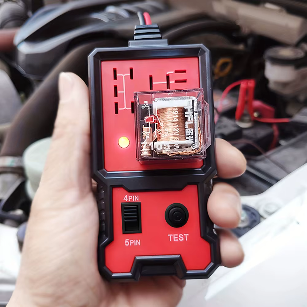 Testeur de batterie de voiture avec voyant LED
