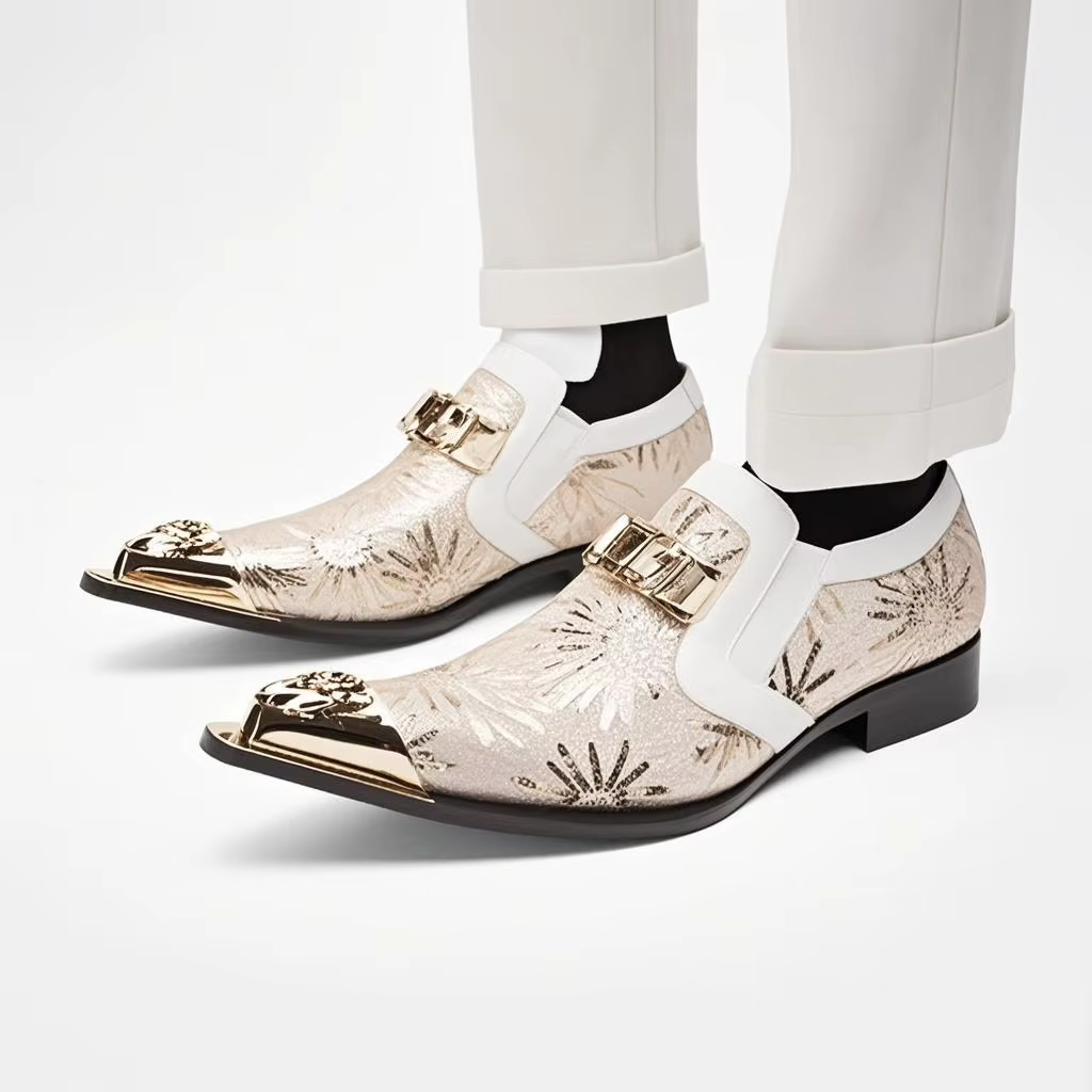 Chaussures de Luxe en Cuir group pour Homme