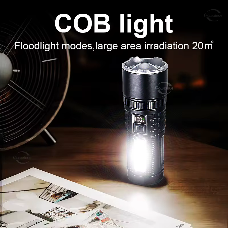 Lampe de poche LED la plus puissante 9000LM