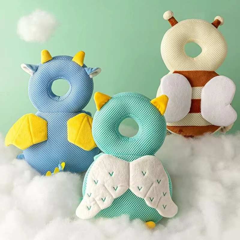 Sac à dos de protection de tête de bébé, oreiller pour enfants de 1 à 3 ans, en coton PP doux, protège l'arrière du cerveau, oreillers de sécurité