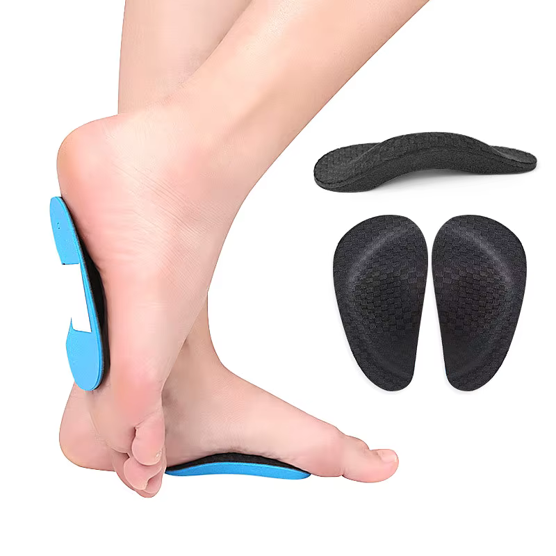 EVA pieds plats soutien de la voûte plantaire semelles orthopédiques coussinets pour chaussures hommes femmes pied Valgus Varus semelles de sport Inserts de chaussures accessoires