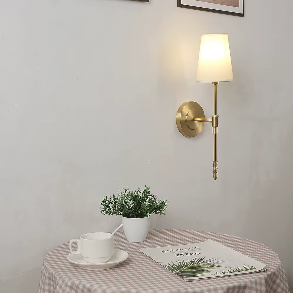 Applique Murale LED en Cuivre pour Décoration d'Nik