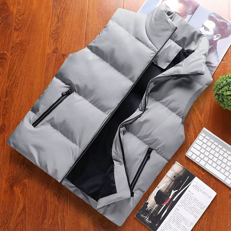 Veste matelassée personnalisable pour hommes, manteau coupe-vent à capuche, manteaux d'hiver pour hommes, Parka zippée, T-Shirts sur mesure