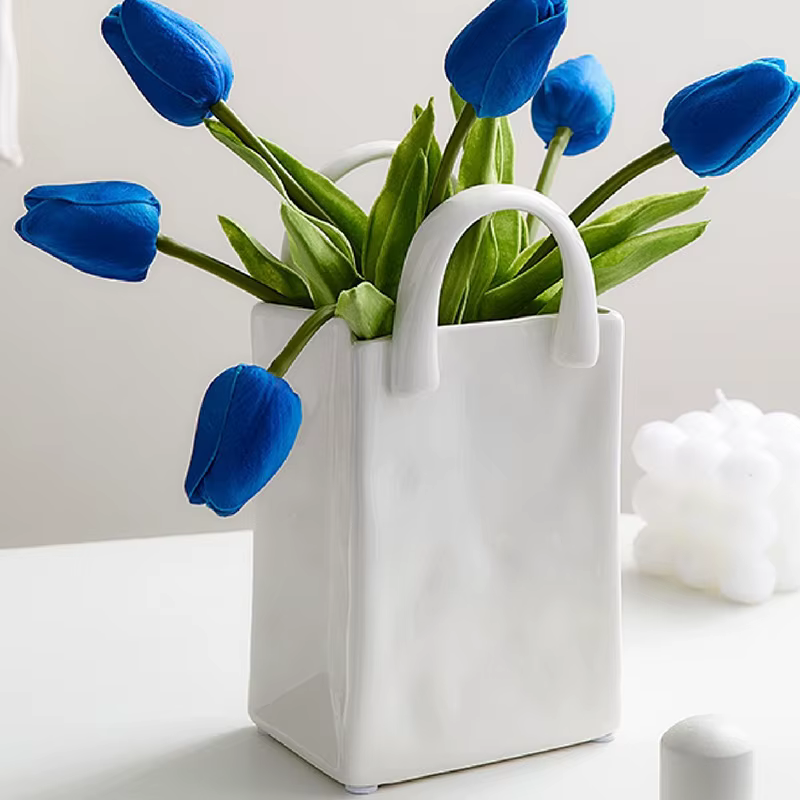 HUA HUA – Vase en forme de sac à main