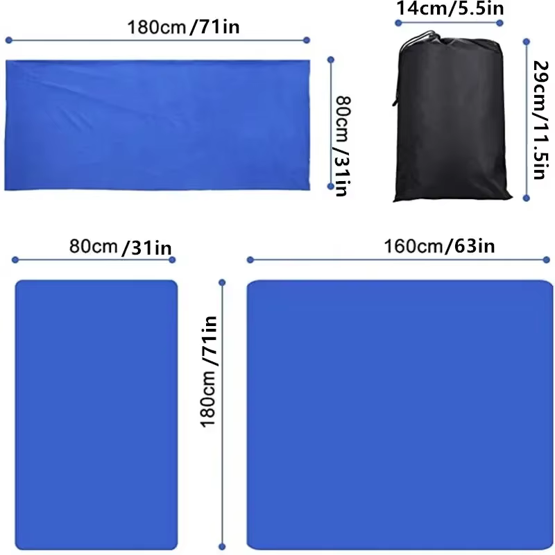 Sac de couchage polaire Ultra-léger Portable