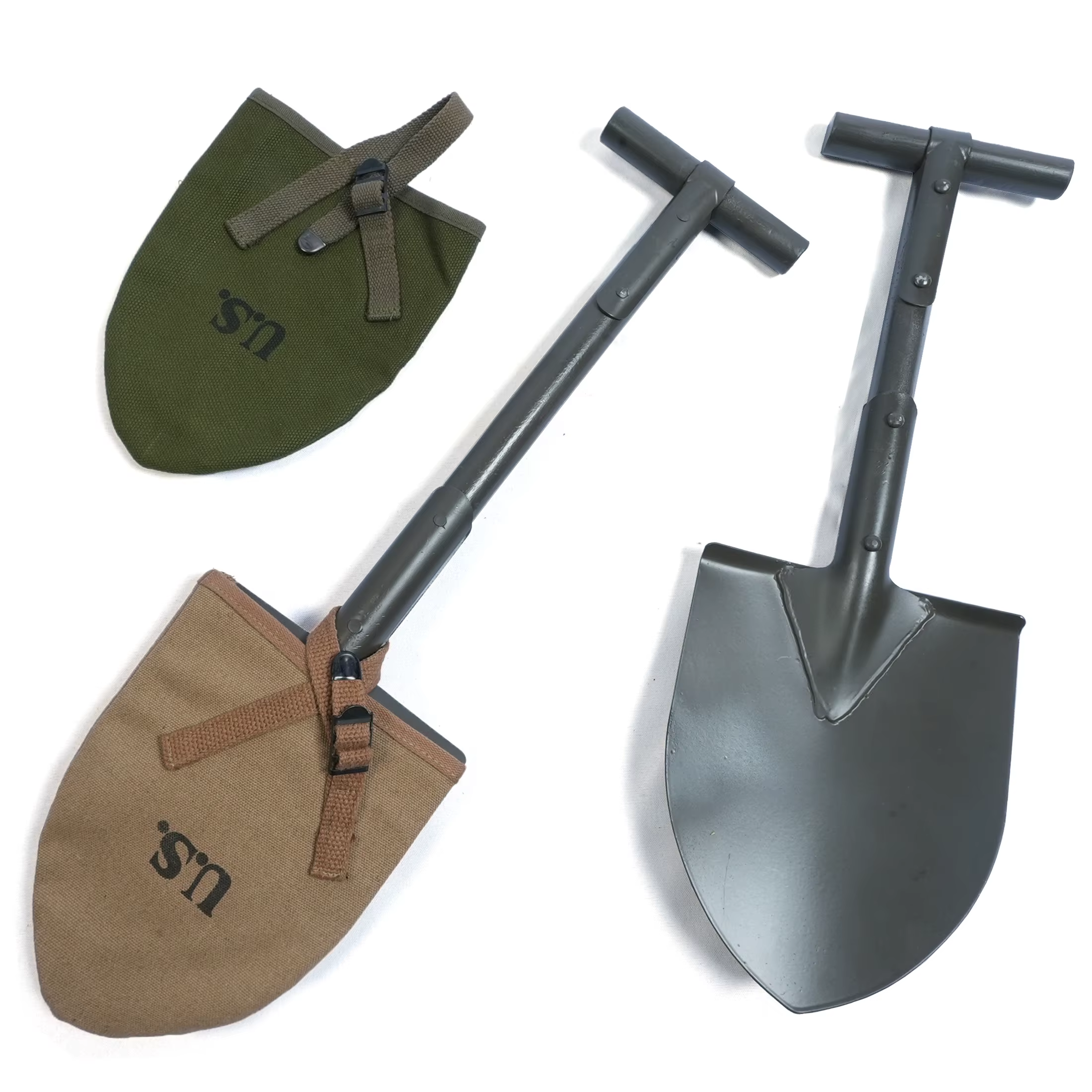 WW2 – pelle pour l'extérieur m1010 T-HANDLE, avec couvercle, 47CM