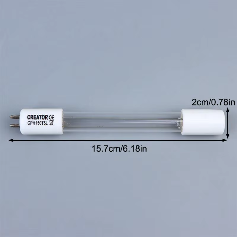 Ampoule de remplacement pour lampe UV 5W, pour CUV-305,CUV-505,JUP-02,CUP-805, pièce de rechange, filtre UVC 5 watts, pompe submersible