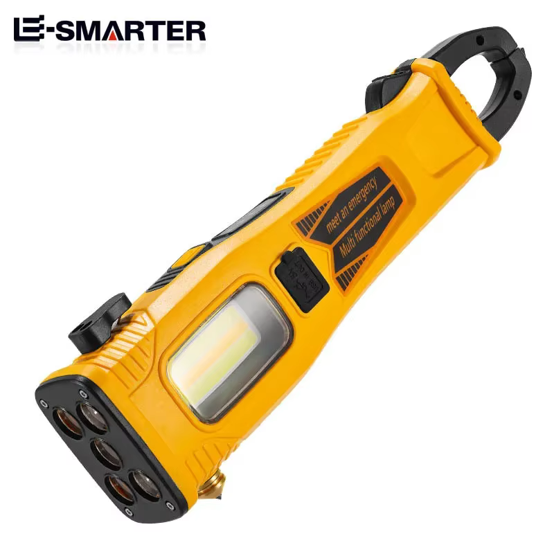 Lampe de poche tactique Super lumineuse, Rechargeable, haute Lumens, torche LED avec lumière latérale COB et affichage W5214