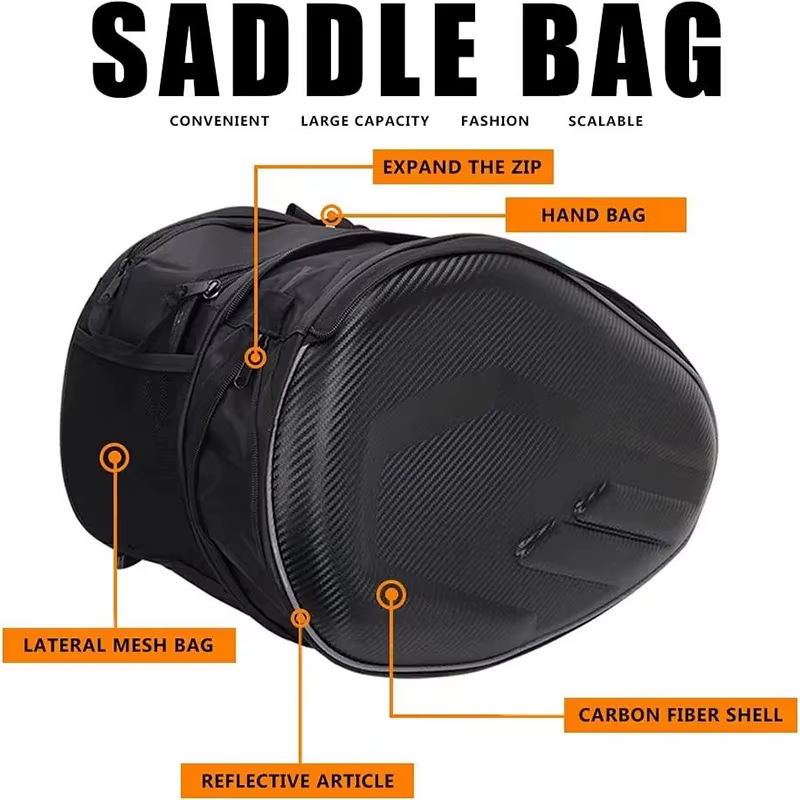 Sacs de voyage universels imperméables pour moto, sacoches de selle pour casque de course, pour BMW, KAWASAKI, YAMAHA, Honda