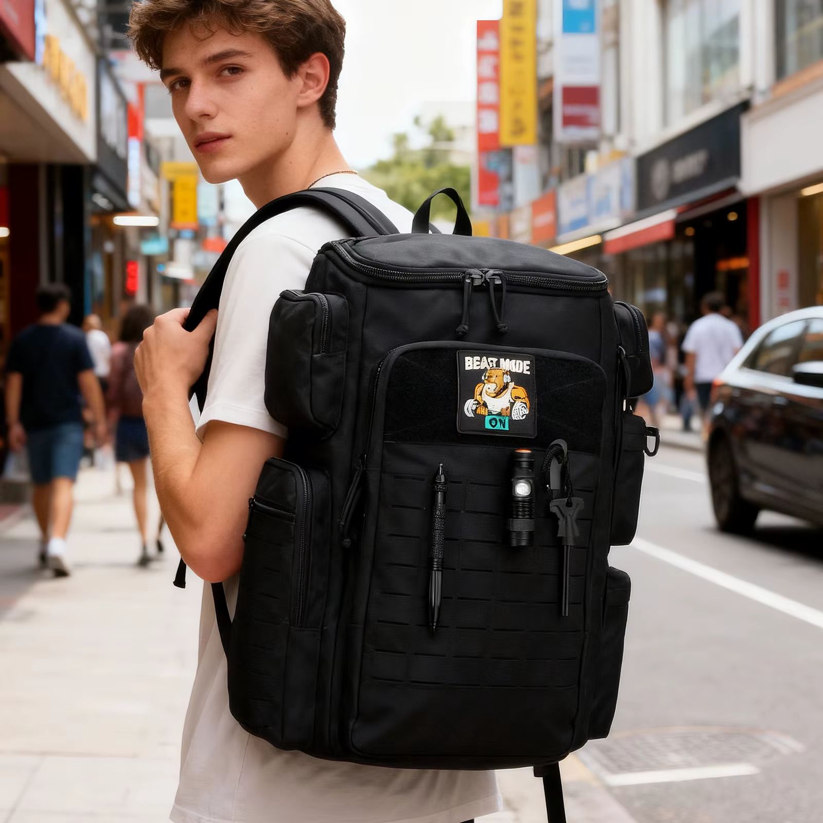 Sac à dos tactique militaire 50L pour hommes