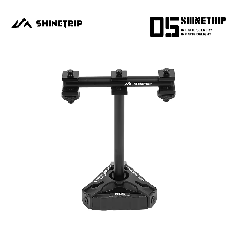 Support de lumière d'ambiance de Camping en plein air ShineTrip en alliage d'aluminium