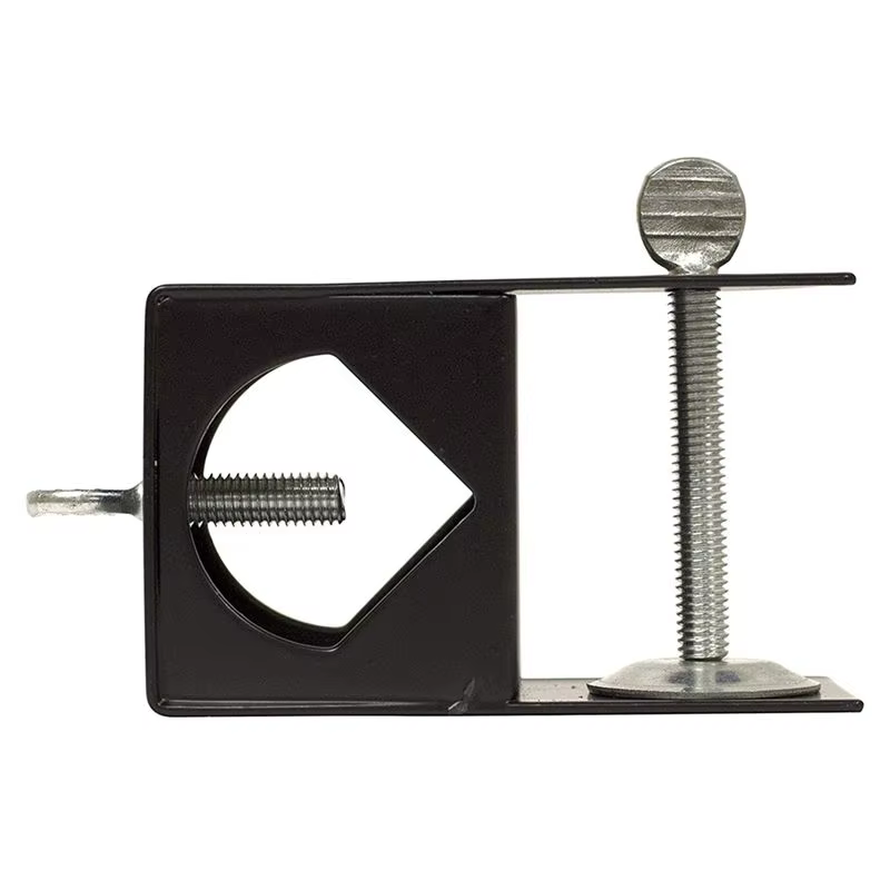 Pince de pont en métal noir, accessoire fiable pour Torches, Clip fixe I, cadre décoratif, Clip de fixation