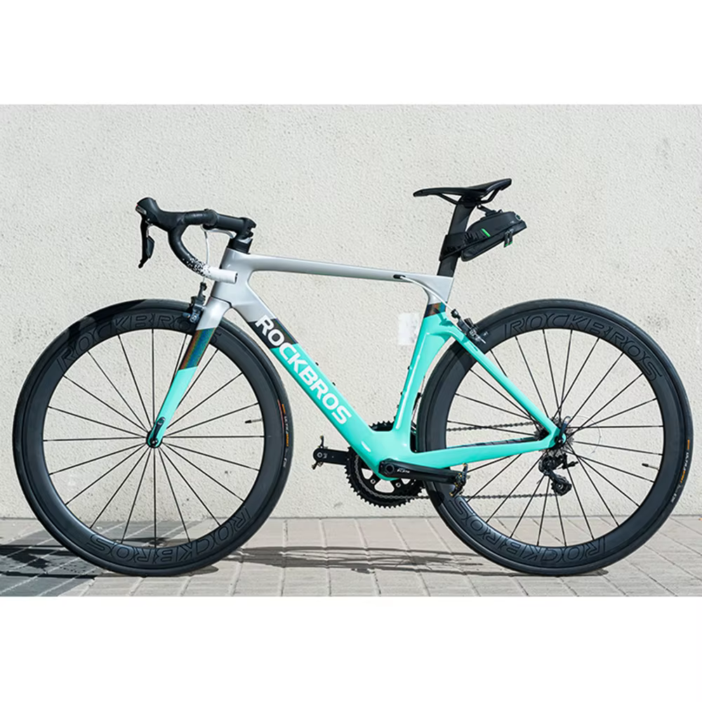 ROCKBROS sac arrière de vélo vélo de route équitation sac de siège arrière sac de vélo étanche sac de selle à dégagement rapide bande réfléchissante