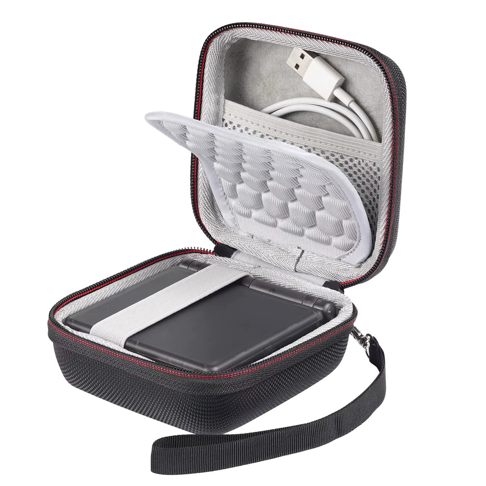 Console de jeu portable rétro, étui uniquement Étui de voyage rigide pour GBA SP, sac