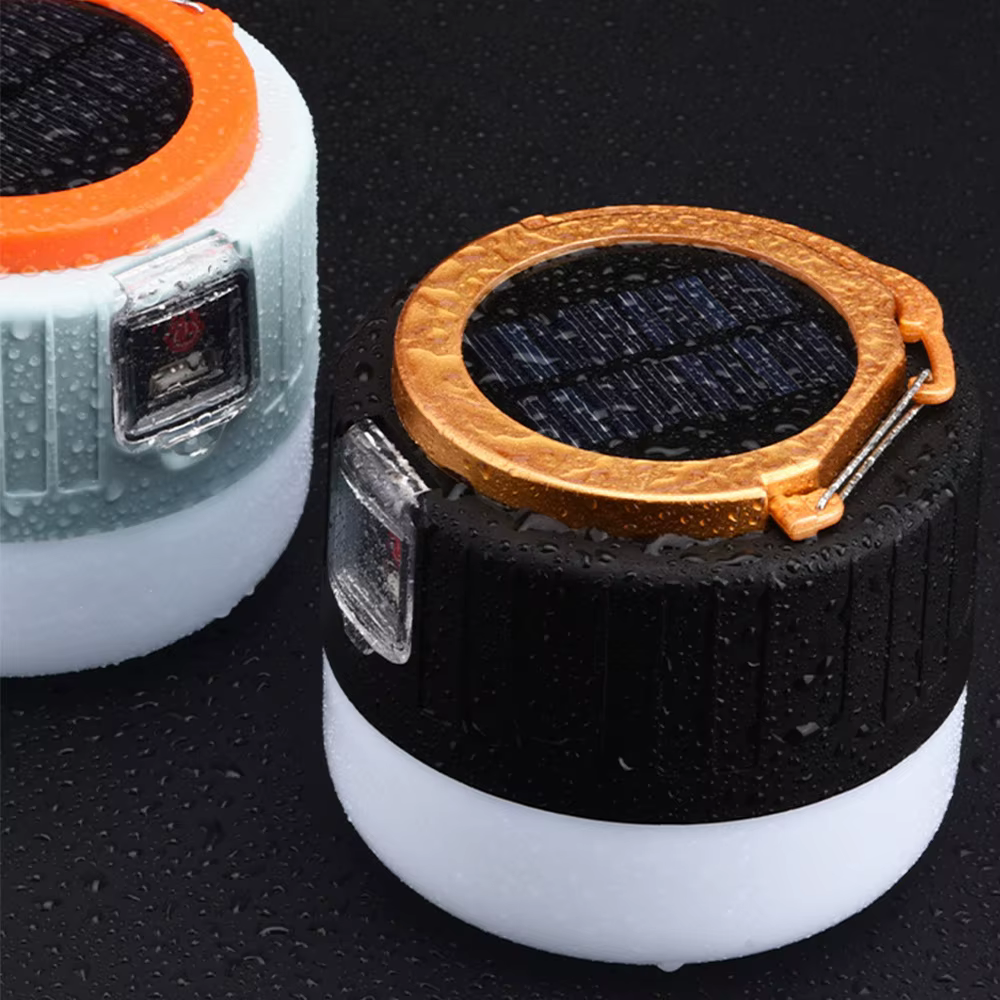 LED Camping lumière Rechargeable étanche Portable en plein air randonnée lumières de secours lumineux tente lampe