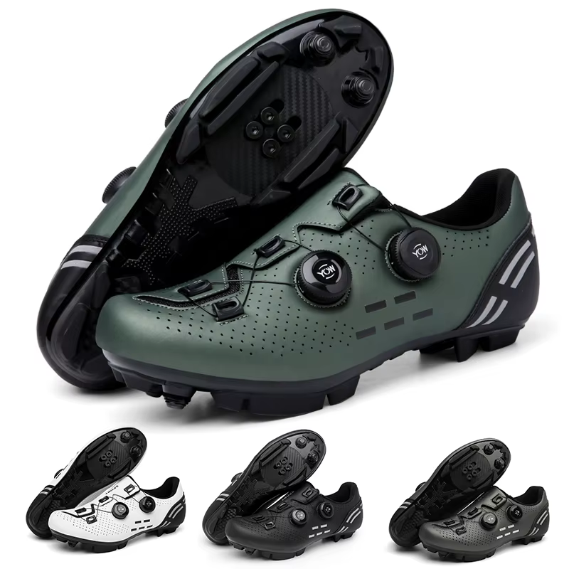 Chaussures de cyclisme 2026 VTT avec crampons pour hommes
