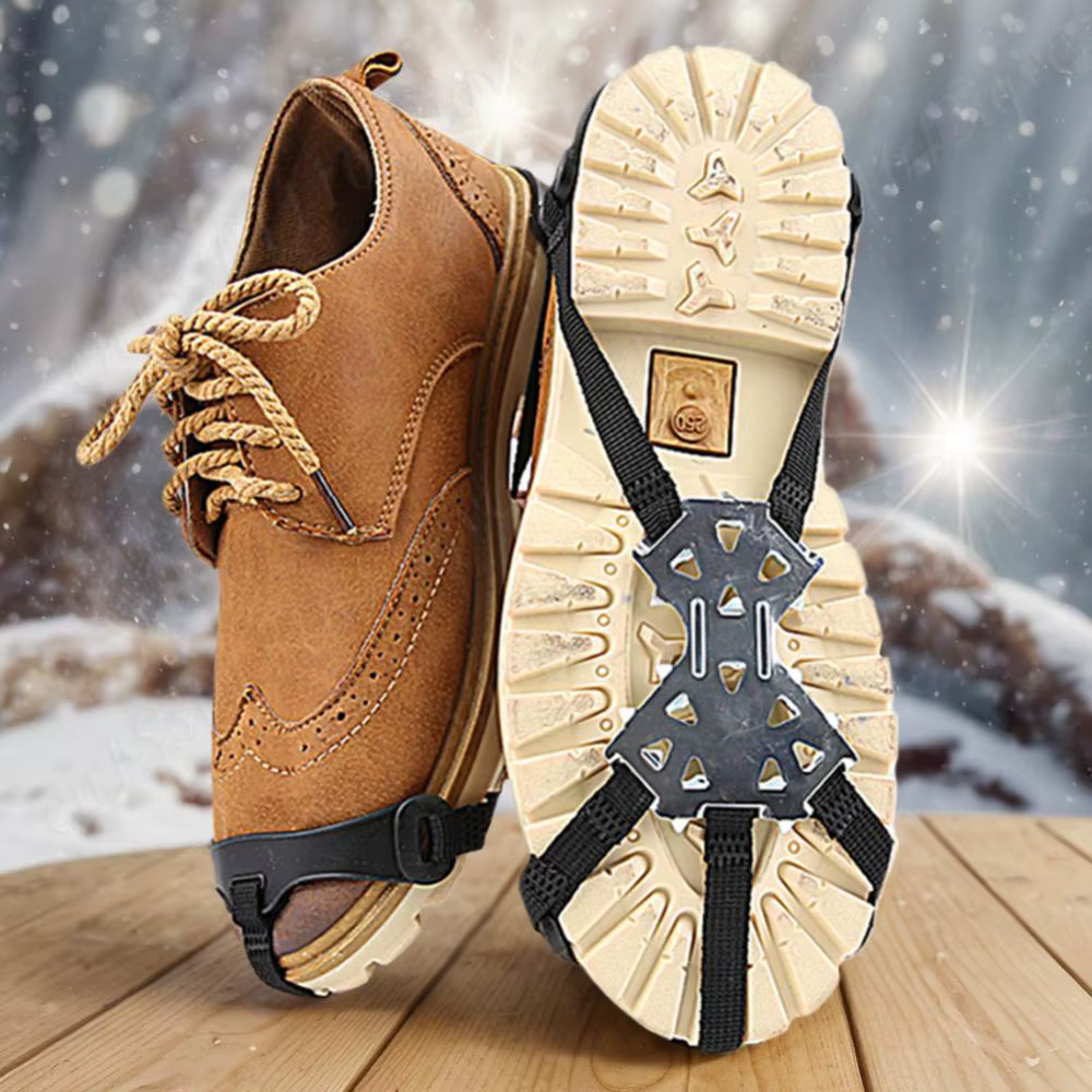 11 crampons à pointes pour bottes