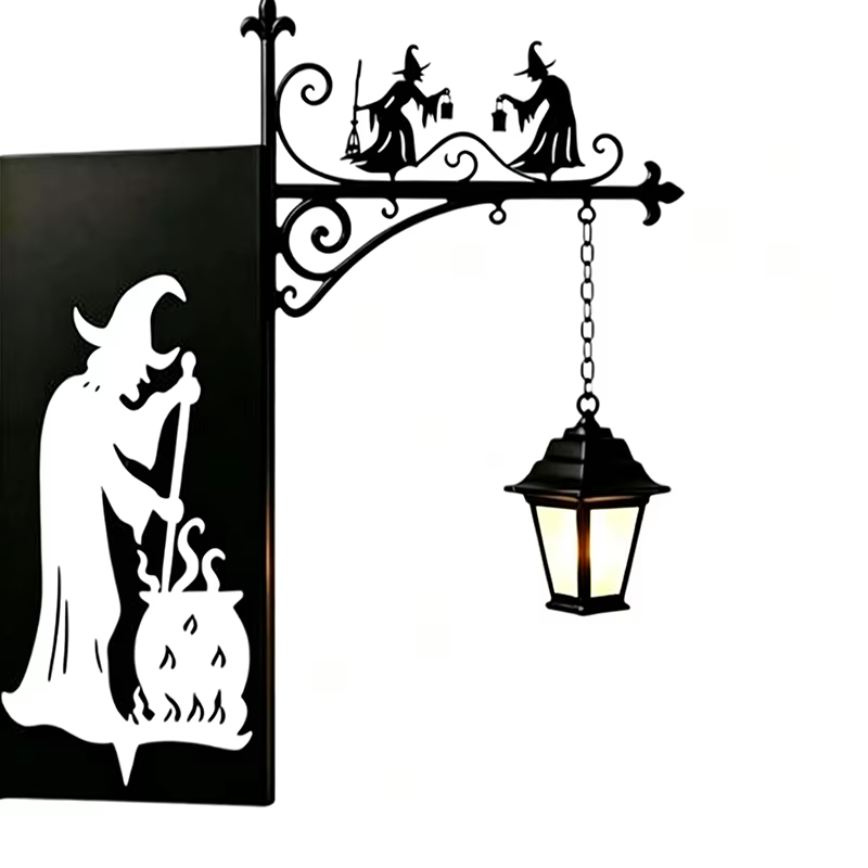 Lanterne murale rétro suspendue