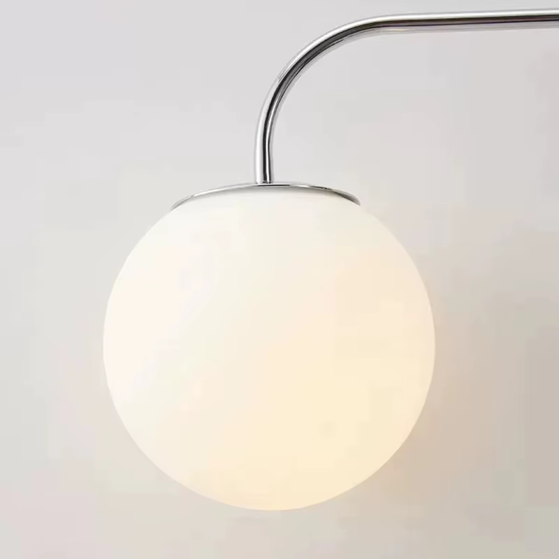Lampes murales modernes à bras oscillant à Long poteau chromé, lampe à bras Long rétractable rotative, minimaliste, pour chambre à coucher, salon, E27