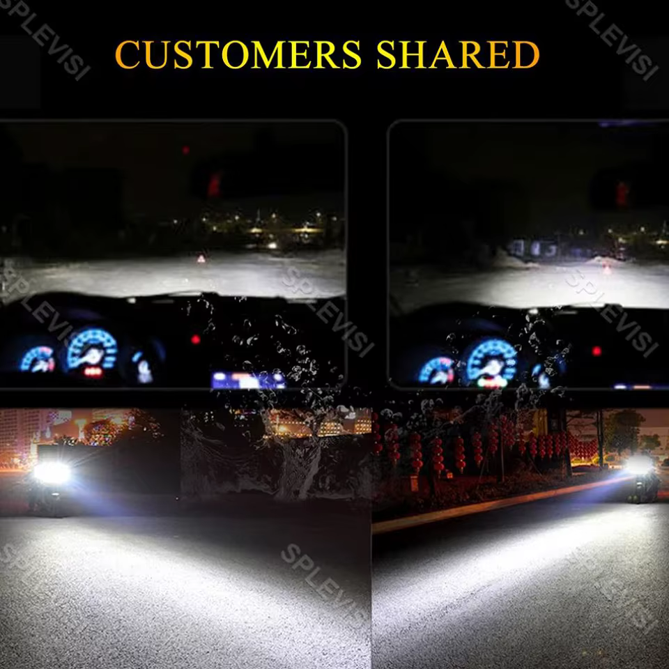 Phare LED halogène de remplacement