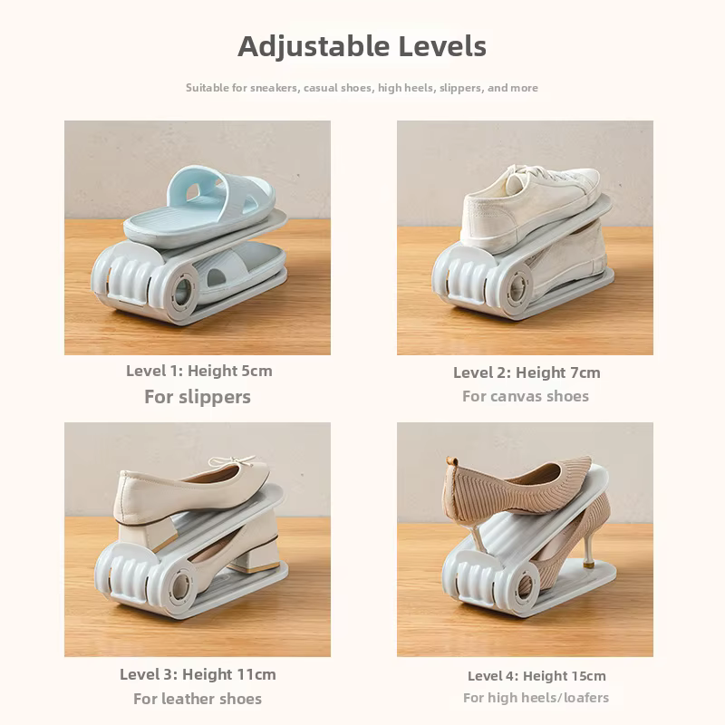 Lot de 10 organiseurs de chaussures