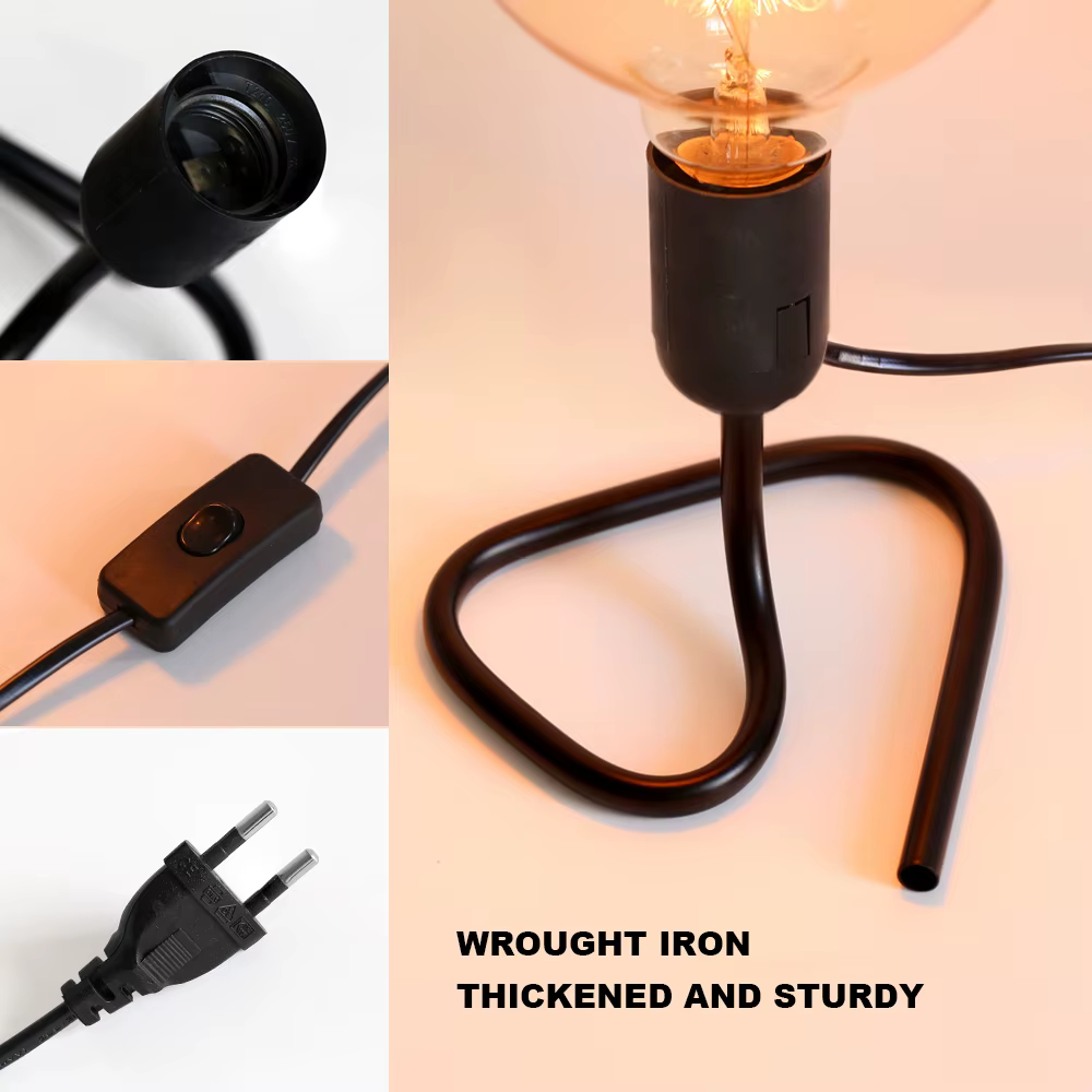 Lampe de Table Vintage E27