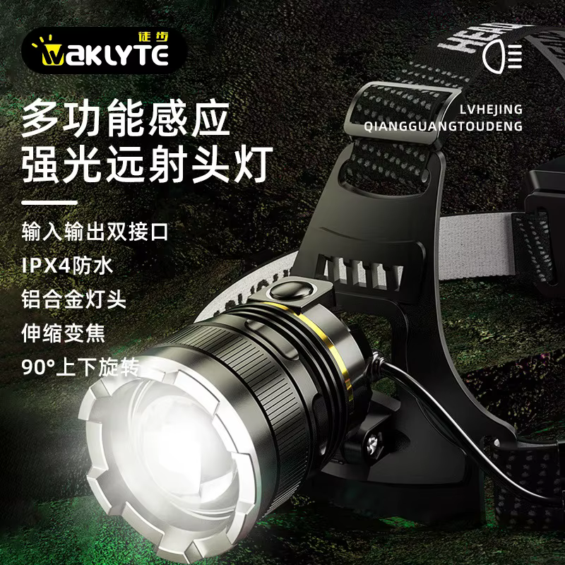 Lampe frontale tout soir