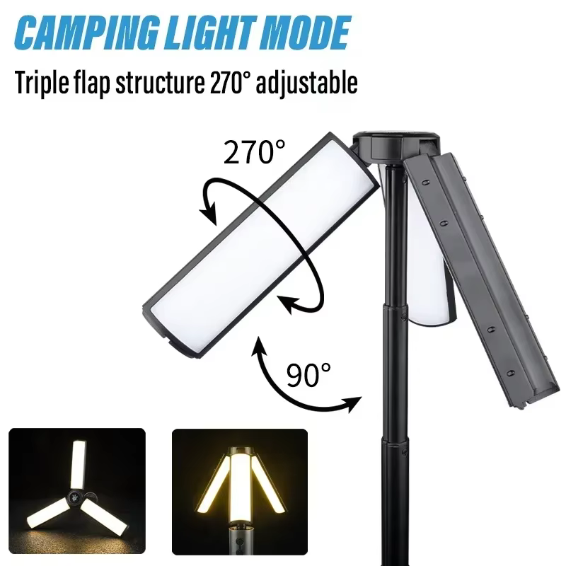Lanterne de Camping Télescopique Pliante