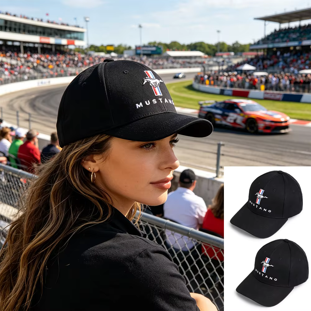 Casquettes de baseball avec logo Mustang pour femmes et hommes, casquette snapback, chapeau de soleil unisexe pour Ford Mustang Fiesta Kuga Fusion Focus, accessoires pour roues