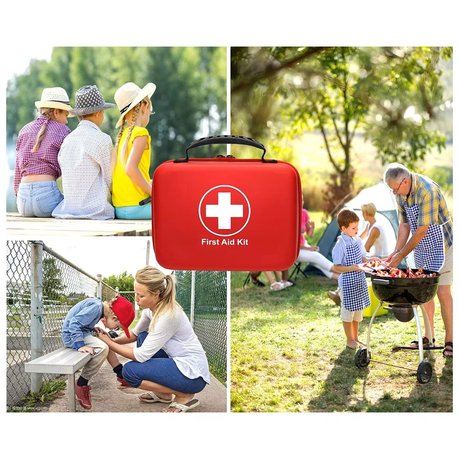 Sac de premiers secours en PU étanche 2025, vide pour voyage en plein air, voiture, maison, Kit de survie d'urgence, Camping domestique, petite boîte médicale