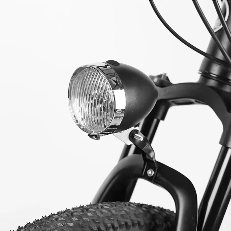 Feu avant de vélo Vintage à 3 LED