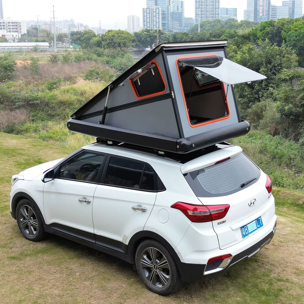 Tente de toit automatique pour camion