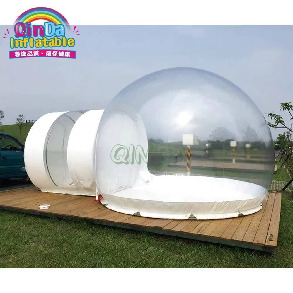 Tente gonflable transparente extérieure de bulle d' Igloo de dôme