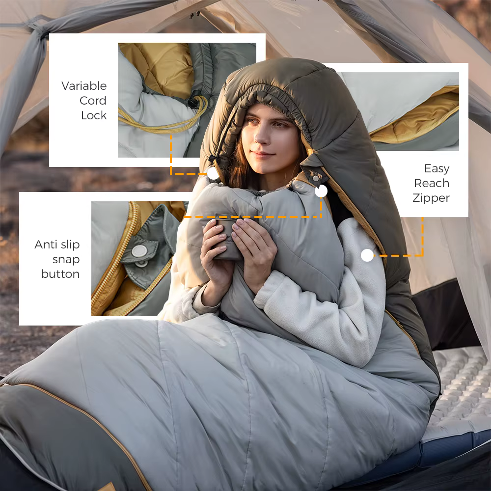 Naturehike 2026 Nouveau Sac de Couchage Momie MuJin Pro – Sac