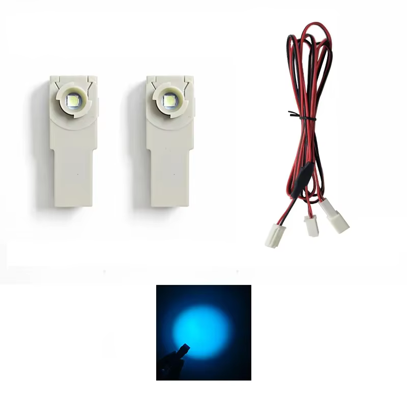 Lampe pied LED avec fil, 2 pièces, pour Toyota Mazda Subaru Yaris Camry Corolla, lumière intérieure, connecteur d'éclairage