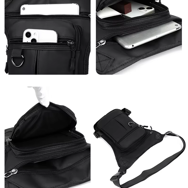 Sac de voyage tactique étanche moto taille jambe sac hommes hanche Bum Pack
