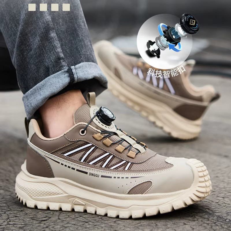 Chaussures de sécurité à plateforme pour hommes