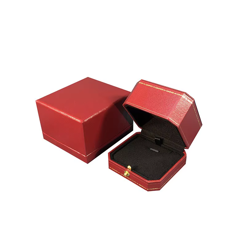 Sac de montre rouge de voyage de luxe
