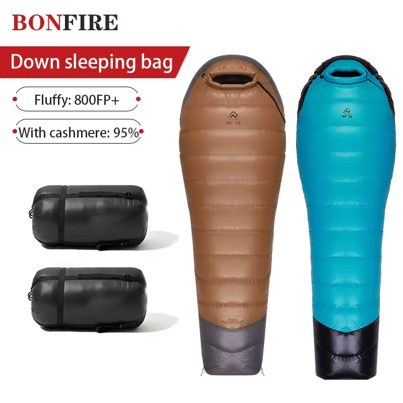 Sac de couchage de Camping d'hiver 800 + FP sac