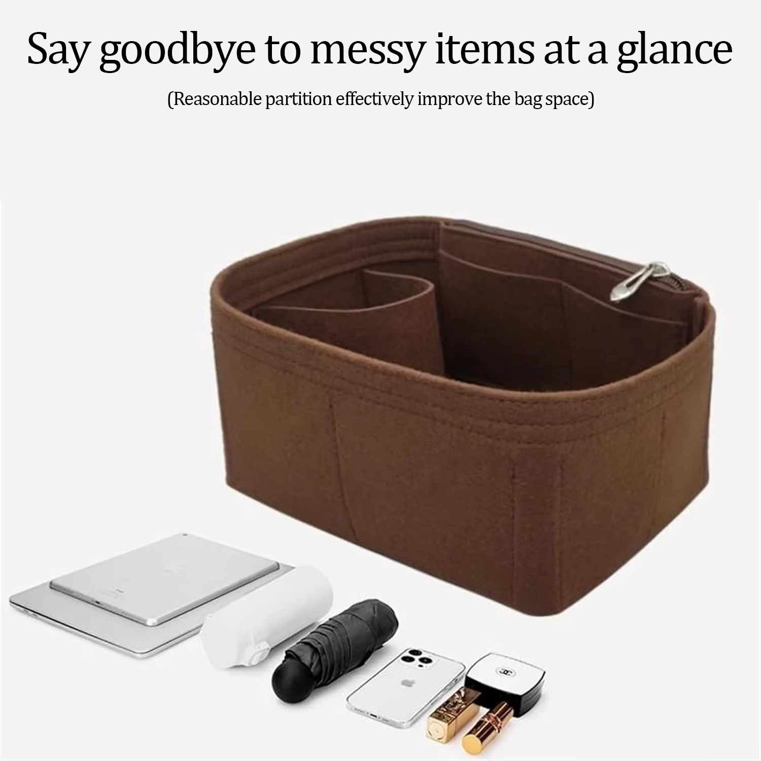 Organisateur de sac, insert de rangement