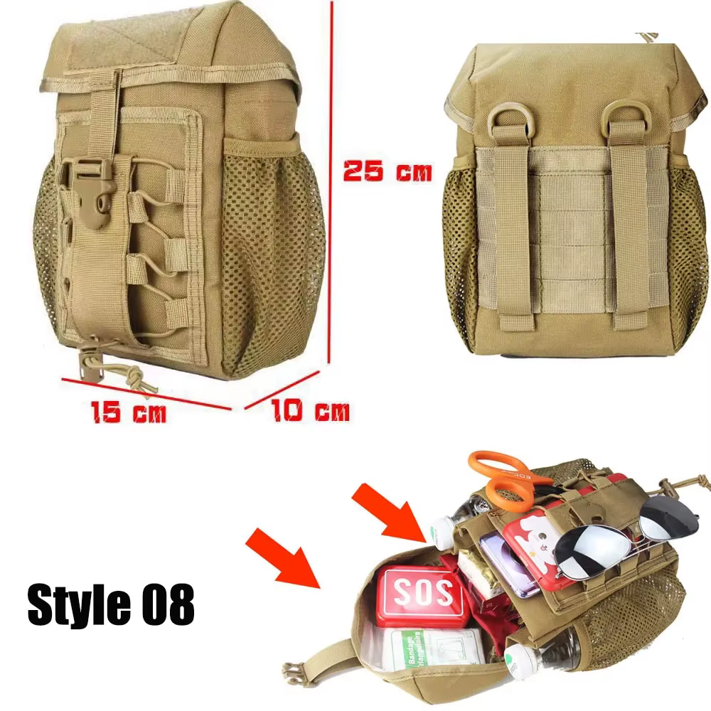 IFAK EDC sac taille gilet de chasse trousse à outils d'urgence