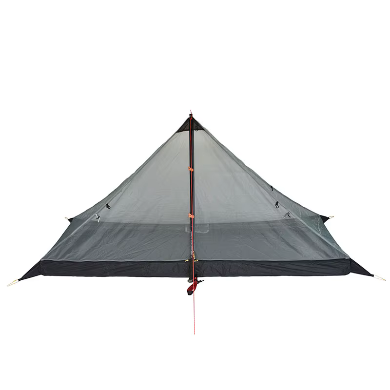 Tente Dakota idale légère, angle de jambe de force, intérieur adapté à la plupart des portes en T, conception de 340g, 3 saisons