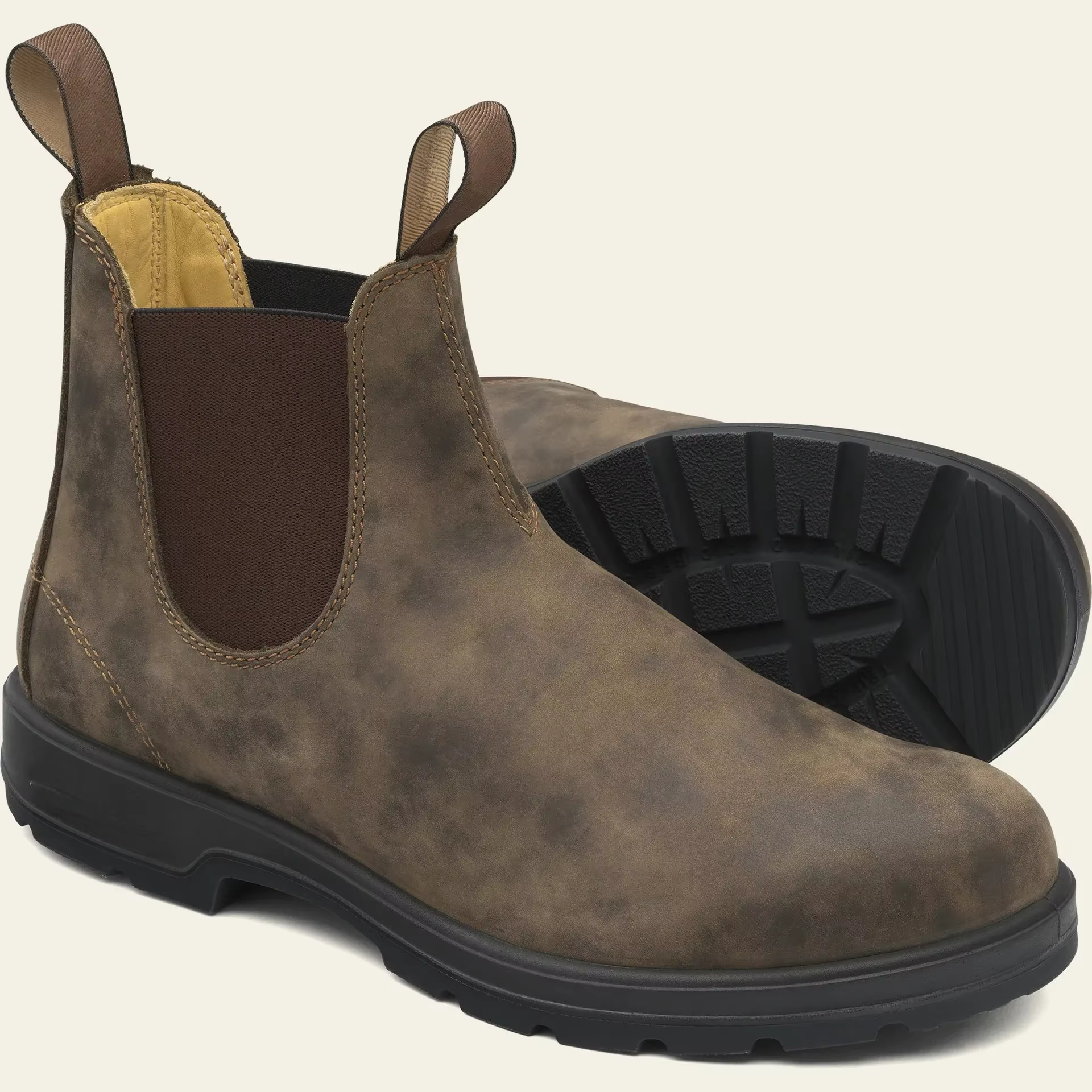 Chaussures unisexes antidérapantes pour l'extérieur, bottes rétro en cuir pour Couple, Cowboy d'hiver en plein air, Botas Cuturno Masculinas, 2024
